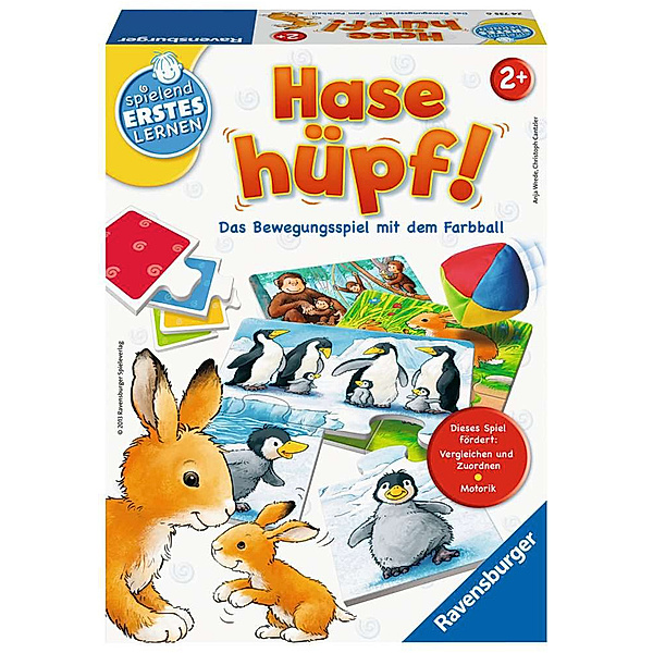 Ravensburger Verlag Bewegungsspiel: Hase hüpf!