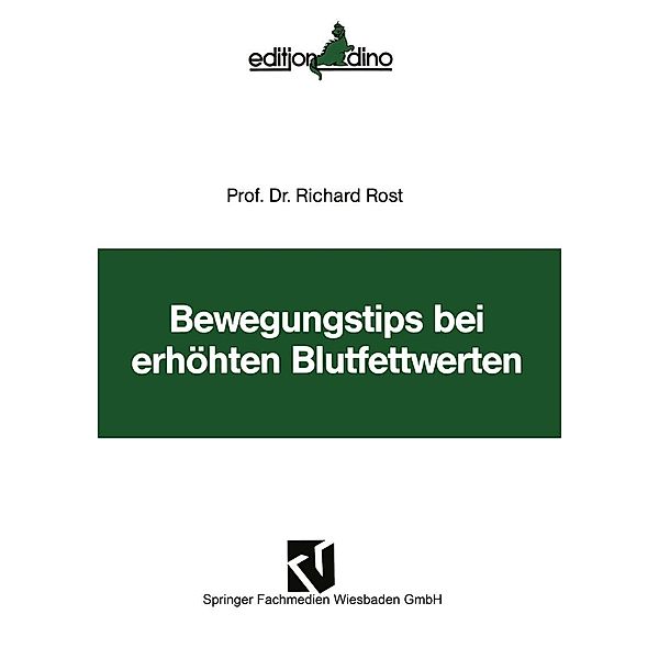 Bewegungstips bei erhöhten Blutfettwerten, Richard Rost