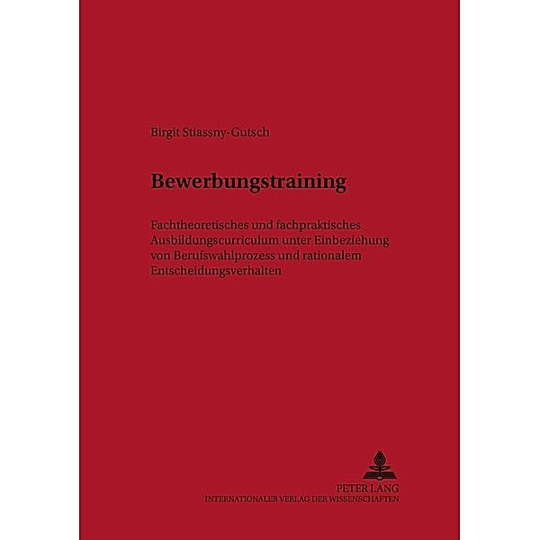 Bewerbungstraining, Birgit Stiassny-Gutsch