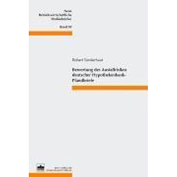 Bewertung des Ausfallrisikos deutscher Hypothekenbank-Pfandbriefe, Robert Sünderhauf