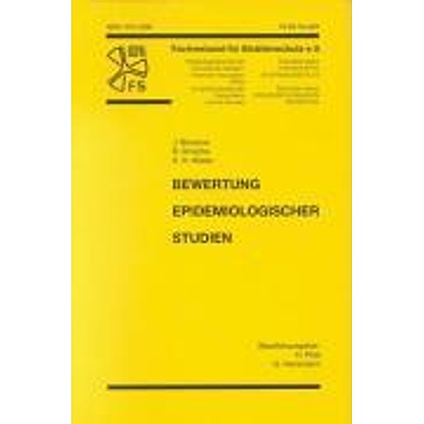 Bewertung epidemiologischer Studien, Joachim Breckow, Bernd Grosche, Karl-Heinz Weber