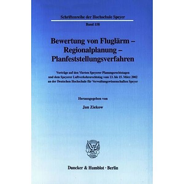 Bewertung von Fluglärm - Regionalplanung - Planfeststellungsverfahren.