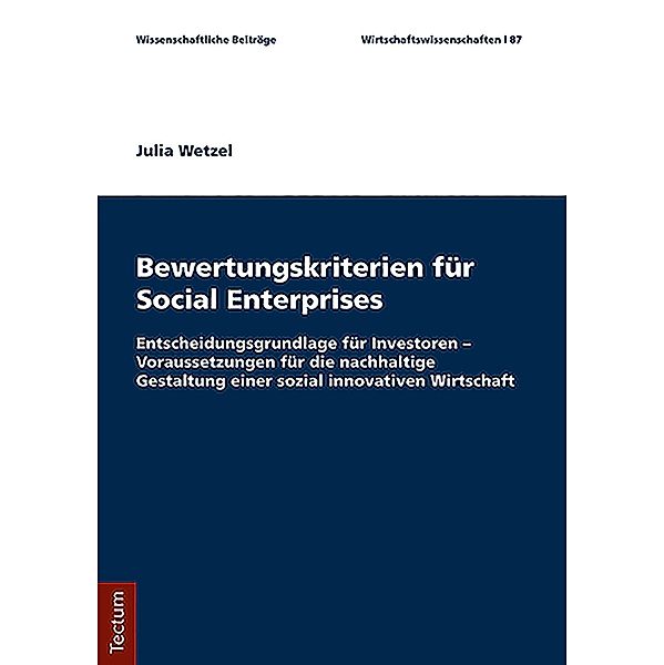 Bewertungskriterien von Social Enterprises, Julia Wetzel