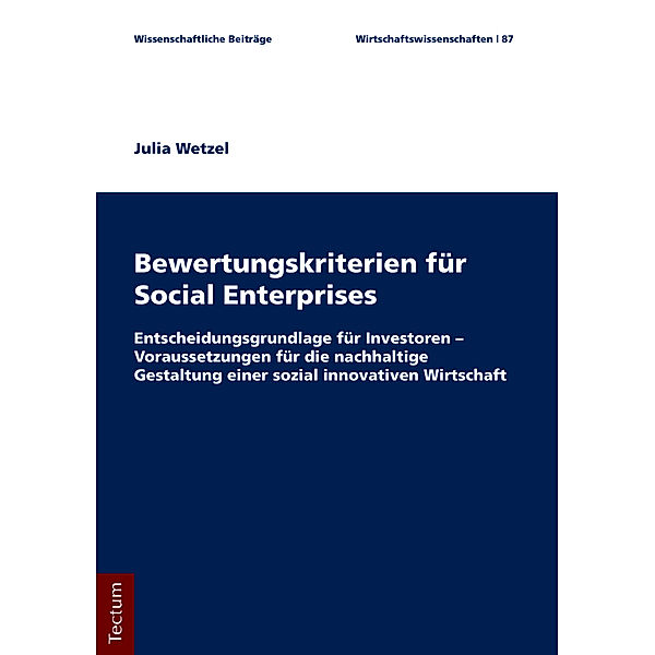 Bewertungskriterien von Social Enterprises, Julia Wetzel