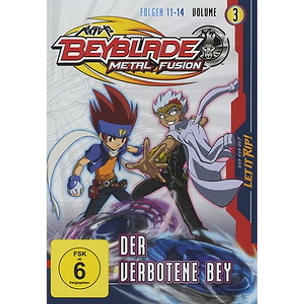 Beyblade Metal Fusion - Volume 3 (Folgen 11-14), Beyblade