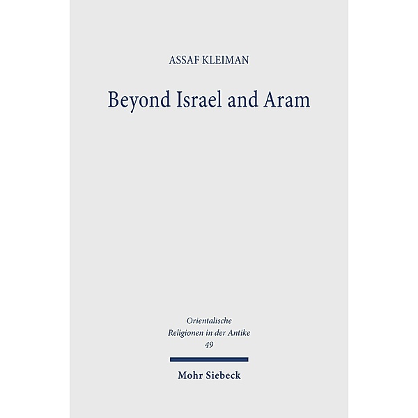 Beyond Israel and Aram, Assaf Kleiman