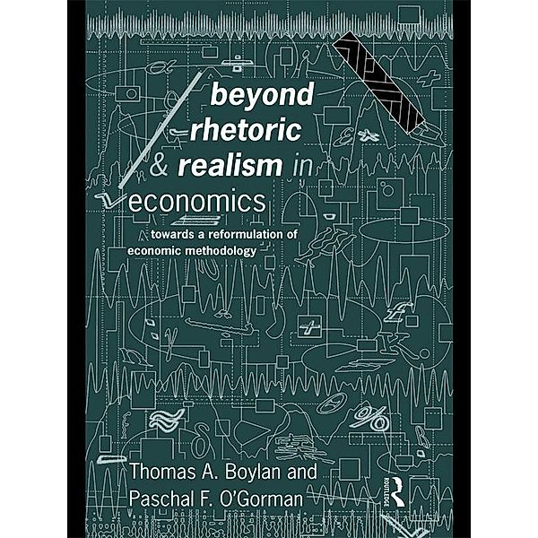 Beyond Rhetoric and Realism in Economics, Thomas Boylan, Paschal O'Gorman