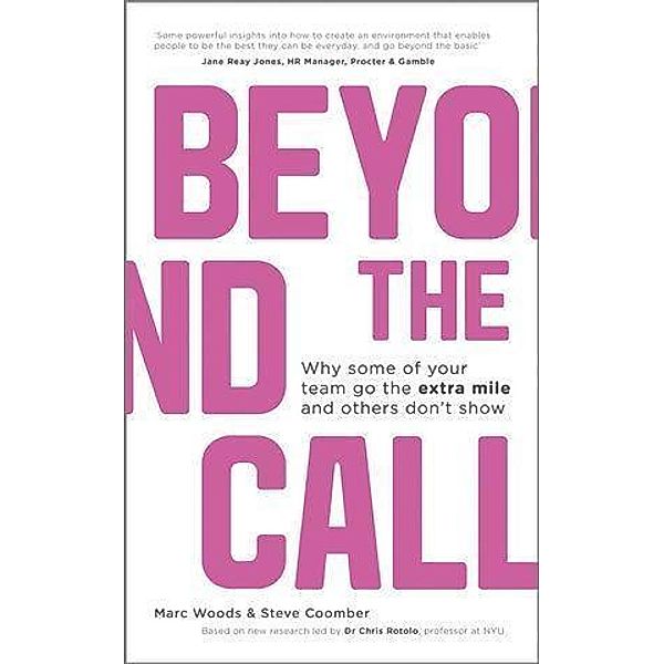 Beyond The Call, Marc Woods