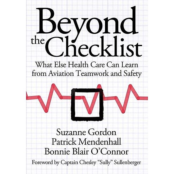Beyond the Checklist, Suzanne Gordon, Patrick Mendenhall, Bonnie Blair O'Toole