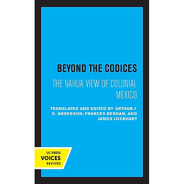 Beyond the Codices / Latin American Studies Center, UCLA Bd.27