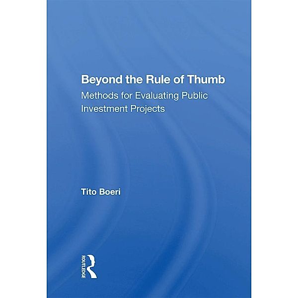 Beyond the Rule of Thumb, Tito Boeri