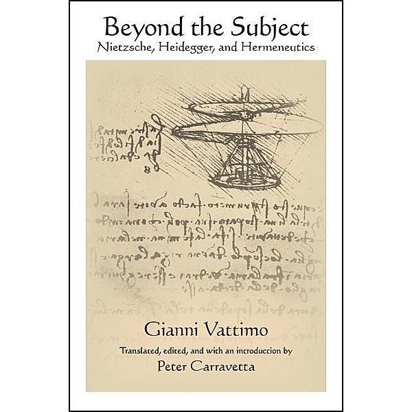 Beyond the Subject / SUNY series in Contemporary Italian Philosophy, Gianni Vattimo