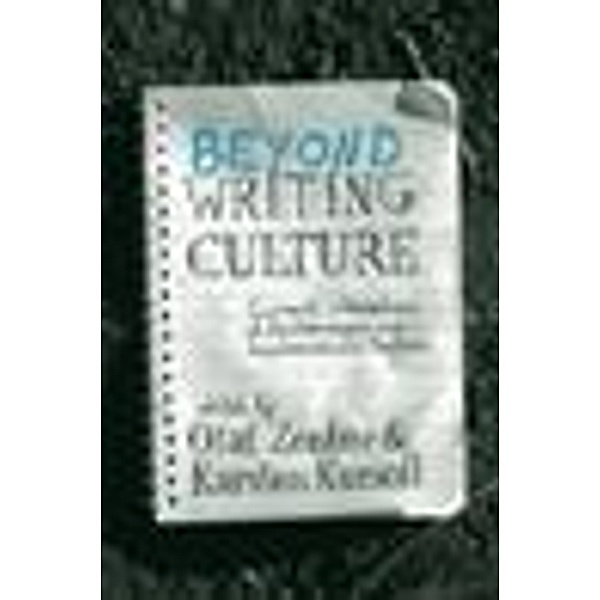 Beyond Writing Culture, Zenker Olaf Kumoll Karsten