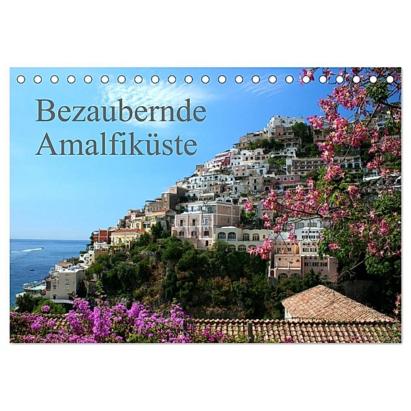 Bezaubernde Amalfiküste (Tischkalender 2024 DIN A5 quer), CALVENDO Monatskalender, Katrin Lantzsch