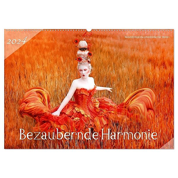 Bezaubernde Harmonie - Beautyfotografie phantastischer Welten (Wandkalender 2024 DIN A2 quer), CALVENDO Monatskalender, HETIZIA