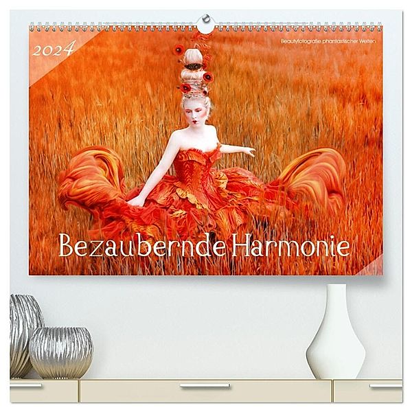 Bezaubernde Harmonie - Beautyfotografie phantastischer Welten (hochwertiger Premium Wandkalender 2024 DIN A2 quer), Kunstdruck in Hochglanz, HETIZIA
