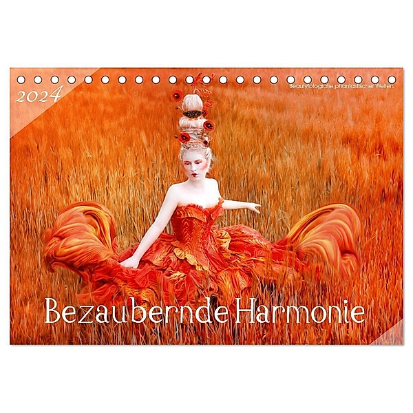 Bezaubernde Harmonie - Beautyfotografie phantastischer Welten (Tischkalender 2024 DIN A5 quer), CALVENDO Monatskalender, HETIZIA