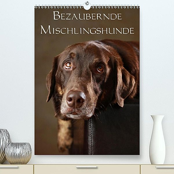 Bezaubernde Mischlingshunde (Premium-Kalender 2020 DIN A2 hoch), Jana Behr