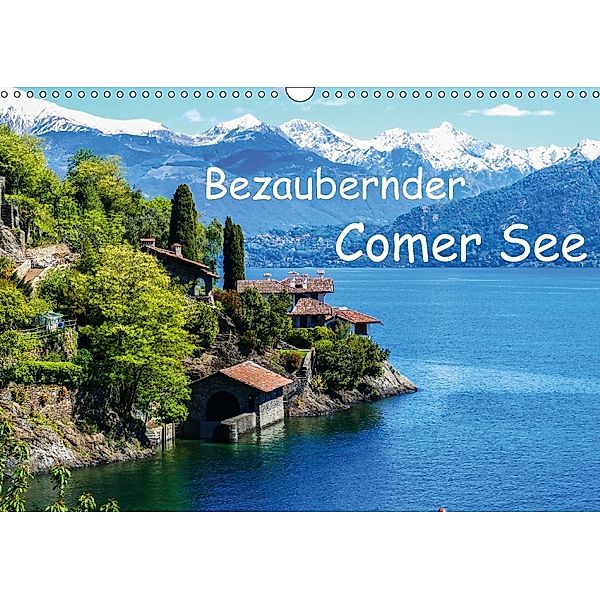 Bezaubernder Comer See (Wandkalender 2018 DIN A3 quer), Gabi Hampe