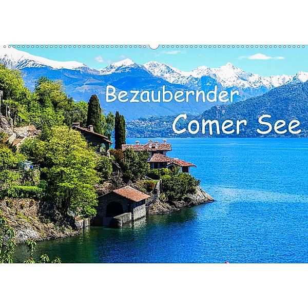 Bezaubernder Comer See (Wandkalender 2023 DIN A2 quer), Gabi Hampe