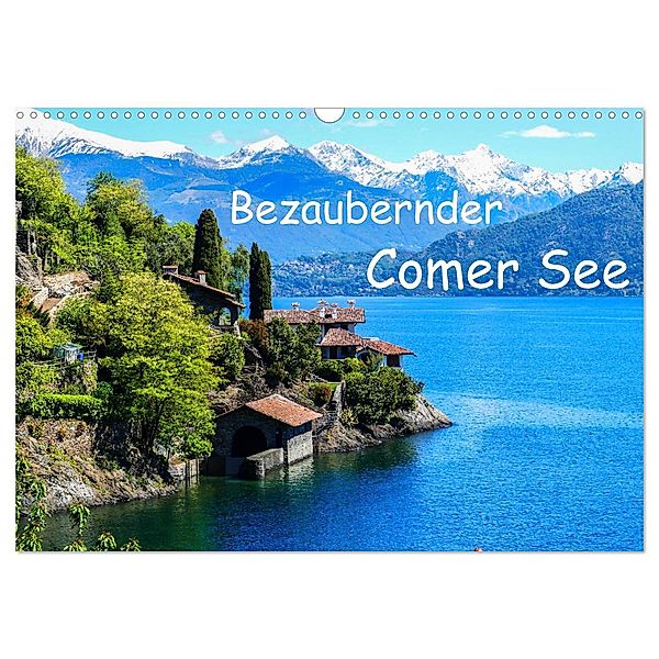 Bezaubernder Comer See (Wandkalender 2025 DIN A3 quer), CALVENDO Monatskalender, Calvendo, Gabi Hampe