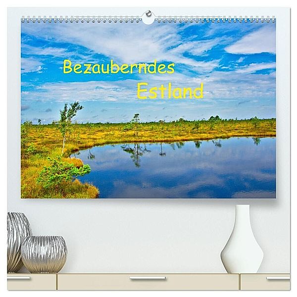 Bezauberndes Estland (hochwertiger Premium Wandkalender 2024 DIN A2 quer), Kunstdruck in Hochglanz, Lost Plastron Pictures