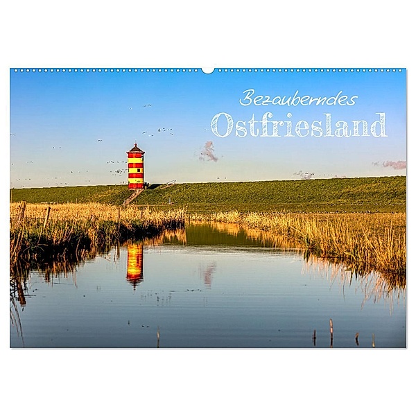 Bezauberndes Ostfriesland (Wandkalender 2025 DIN A2 quer), CALVENDO Monatskalender, Calvendo, Andrea Dreegmeyer