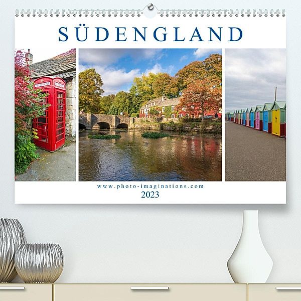 Bezauberndes Südengland (Premium, hochwertiger DIN A2 Wandkalender 2023, Kunstdruck in Hochglanz), Harald Schnitzler