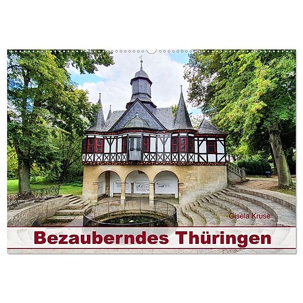 Bezauberndes Thüringen (Wandkalender 2024 DIN A2 quer), CALVENDO Monatskalender, Gisela Kruse