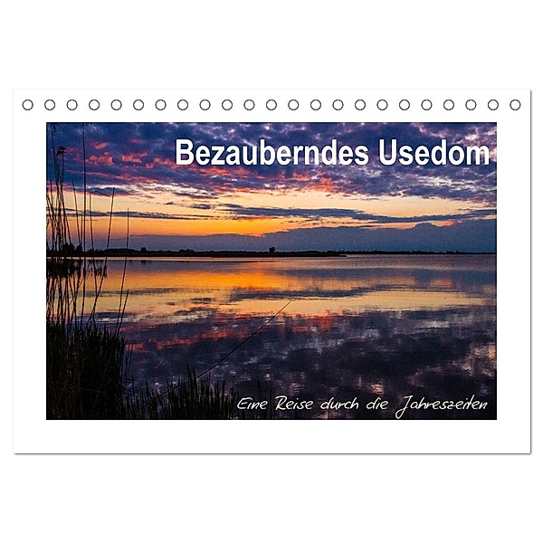 Bezauberndes Usedom (Tischkalender 2024 DIN A5 quer), CALVENDO Monatskalender, Andreas Dumke