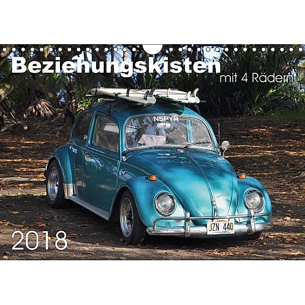 Beziehungskisten mit 4 Rädern (Wandkalender 2018 DIN A4 quer), Uwe Bade