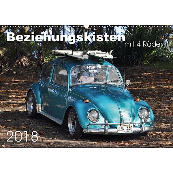 Beziehungskisten mit 4 Rädern (Wandkalender 2018 DIN A2 quer), Uwe Bade