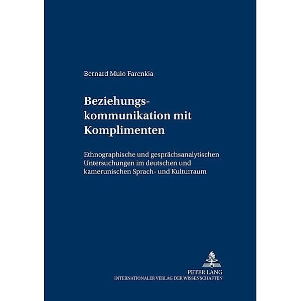 Beziehungskommunikation mit Komplimenten, Bernard Mulo Farenkia