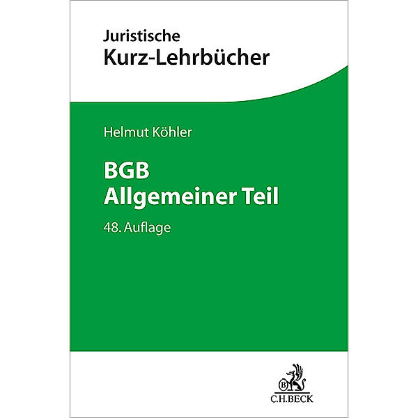 BGB Allgemeiner Teil, Helmut Köhler, Heinrich Lange
