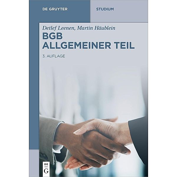 BGB Allgemeiner Teil / De Gruyter Studium, Detlef Leenen, Martin Häublein
