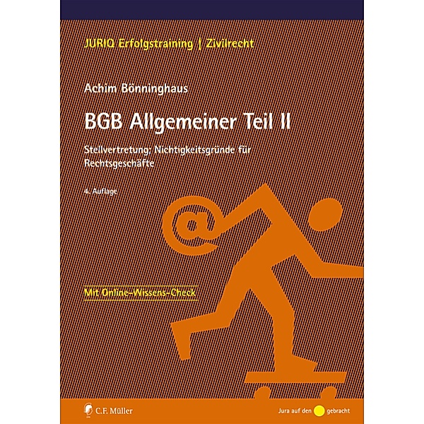 BGB Allgemeiner Teil II / JURIQ Erfolgstraining, Achim Bönninghaus
