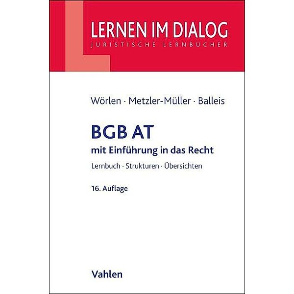 BGB AT, Rainer Wörlen, Karin Metzler-Müller, Kristina Balleis, Axel Kokemoor