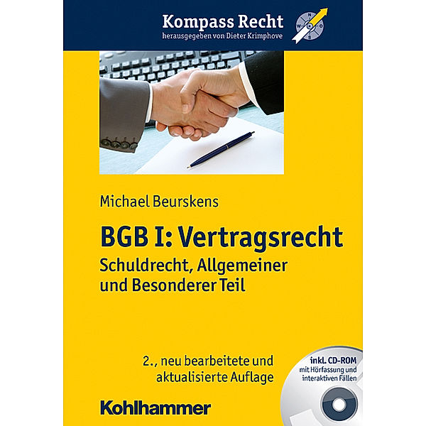 BGB I: Vertragsrecht, m. CD-ROM, Dieter Krimphove, Michael Beurskens