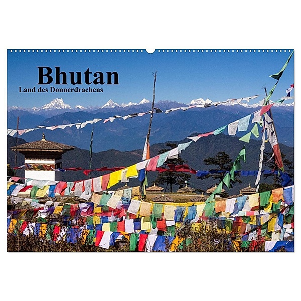 Bhutan 2024 - Land des Donnerdrachens (Wandkalender 2024 DIN A2 quer), CALVENDO Monatskalender, Winfried Rusch - www.w-rusch.de
