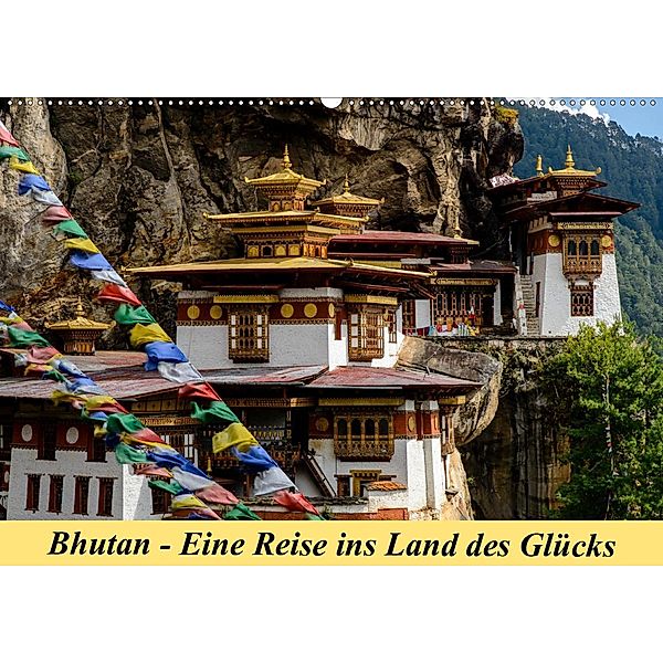 Bhutan - Eine Reise ins Land des Glücks (Wandkalender 2020 DIN A2 quer), Jürgen Maass