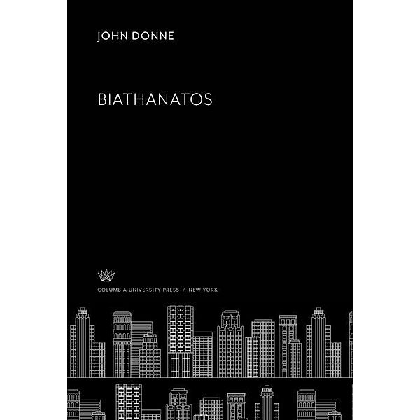 Biathanatos, John Donne