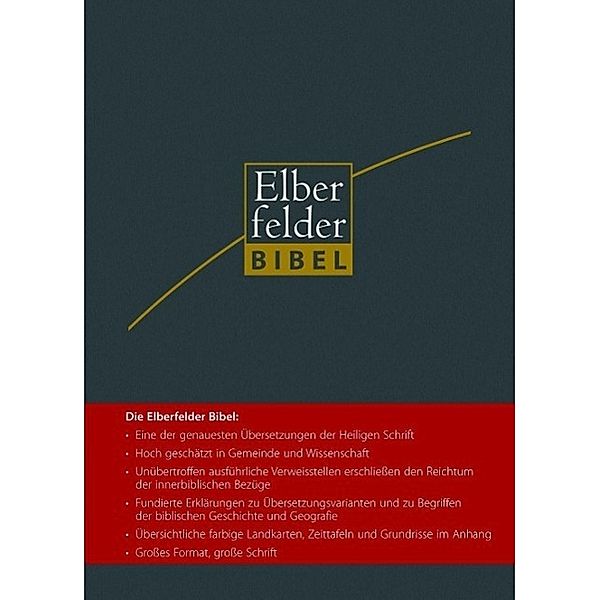 Bibelausgaben: Elberfelder Bibel 2006 - Großausgabe Kunstleder