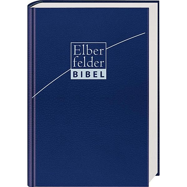 Bibelausgaben: Elberfelder Bibel - Standardausgabe, ital. Kunstleder blau