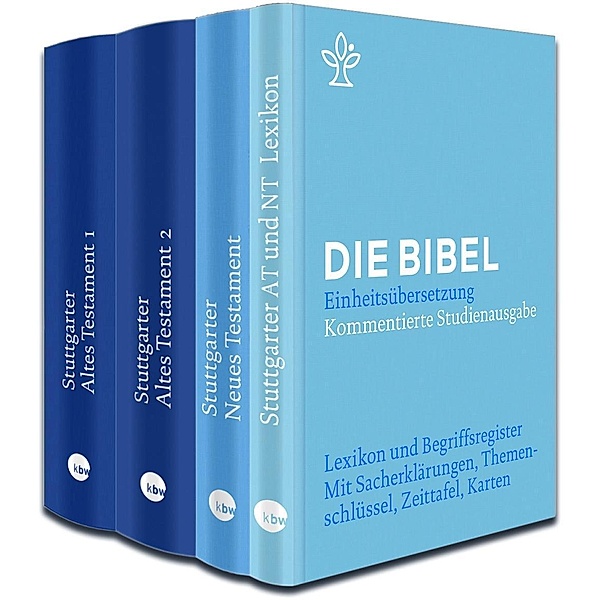 Bibelausgaben: Stuttgarter Altes + Neues Testament + Lexikon im Paket