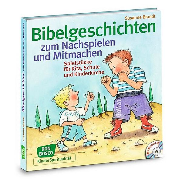 Bibelgeschichten zum Nachspielen und Mitmachen, m. Audio-CD, Susanne Brandt