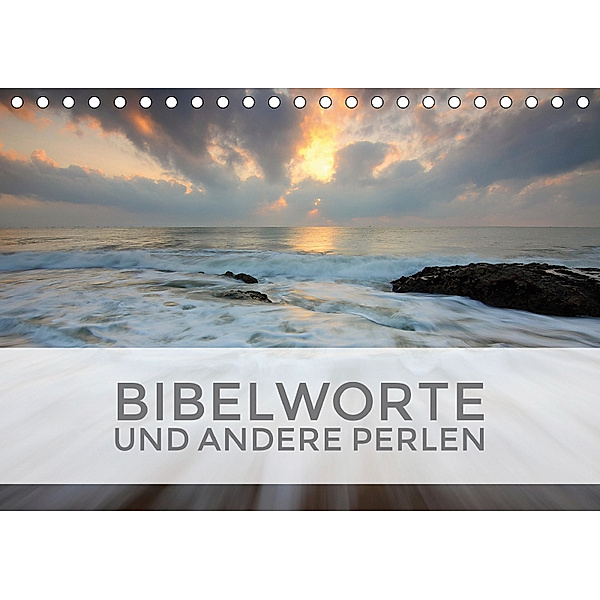 Bibelworte und andere Perlen (Tischkalender 2019 DIN A5 quer), kavod-edition