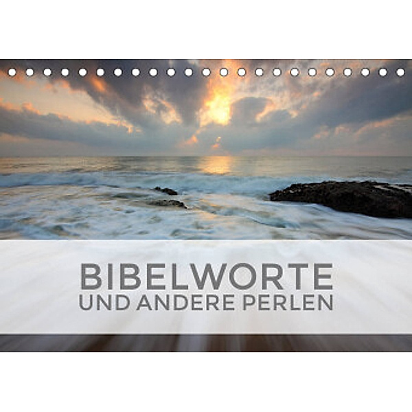 Bibelworte und andere Perlen (Tischkalender 2022 DIN A5 quer), Switzerland, Kavod-edition