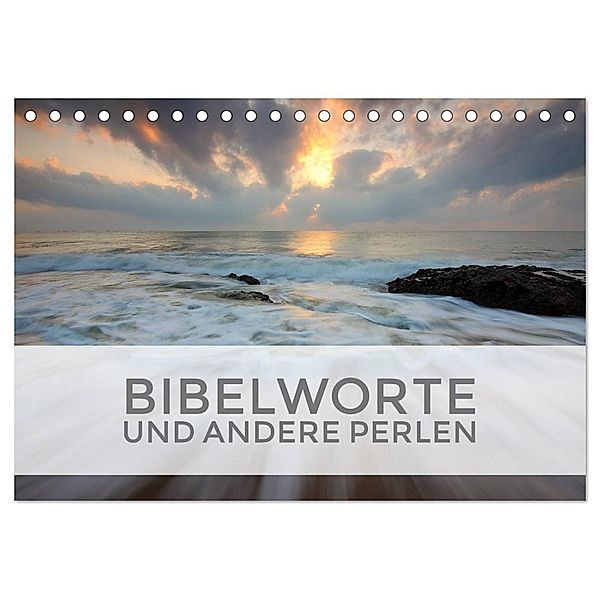 Bibelworte und andere Perlen (Tischkalender 2025 DIN A5 quer), CALVENDO Monatskalender, Calvendo, kavod-edition, Switzerland