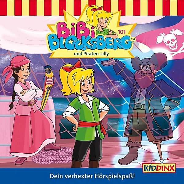 Bibi Blocksberg - 101 - Bibi und Piraten-Lilly, Klaus-P. Weigand