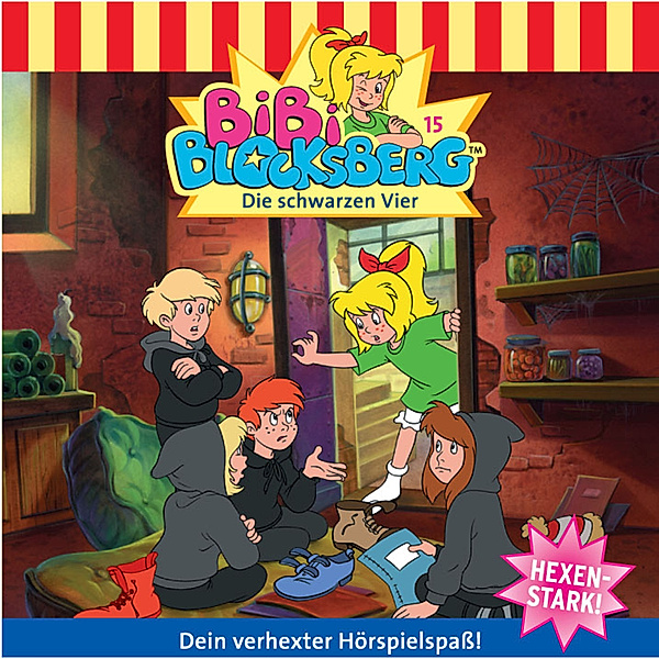 Bibi Blocksberg - 15 - Bibi Blocksberg - Die schwarzen Vier, Elfie Donnelly